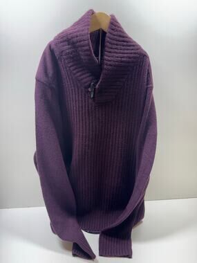 Vintage Original Weatherproof Men’s 1948 Sweater Burgundy Sz XL Pullover Cozy